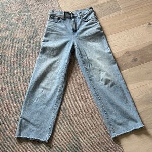 Madewell Light Blue Flare Jeans
